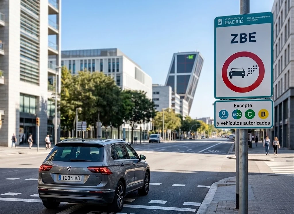 ZBE: ¿Qué coches pueden entrar? (Y por qué necesitas un Etiqueta ECO de segunda mano)